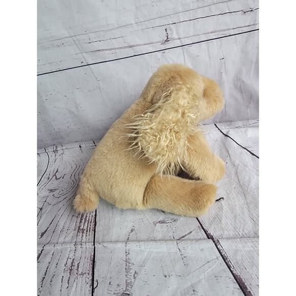 TY 1996 Classic Corky The Cocker Spaniel Dog 10in Plush Stuffed Animal Toy Tan - Picture 7 of 10